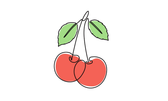 Animated Cherry Fruits: A Study in Motion and Elegance