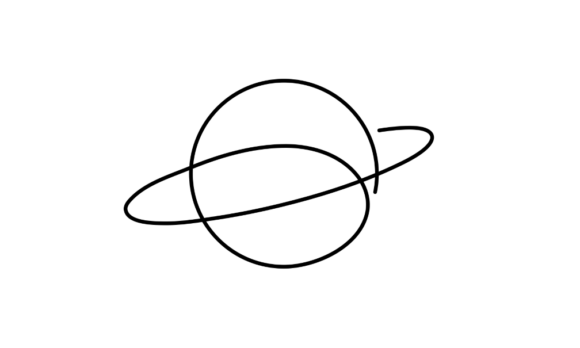 Animated One Line Drawing of Globe Signs: A Modern Design Essential