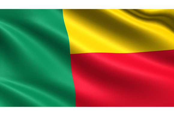 Benin Flag with Waving Fabric Texture: A Designer's Guide