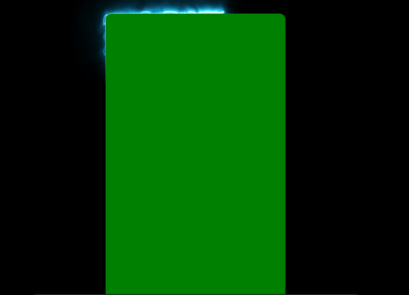 Blue Gren Screen Animation: Dynamic Abstract Shapes for Modern Video