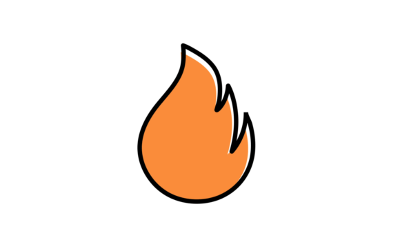 Fire Icon Animation: The Elegance of a Continuous Line
