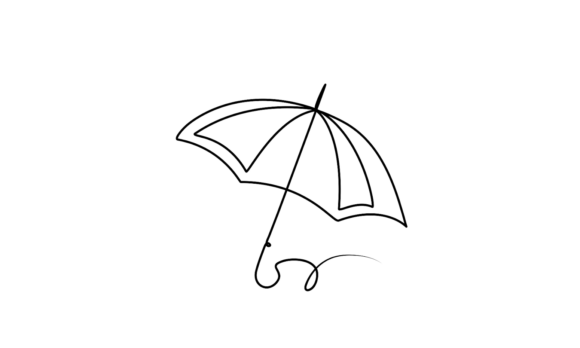 Open Umbrella Animation: A Creative Motion Asset
